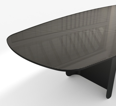 Stół Carbon Space BECZKA WERSJA B