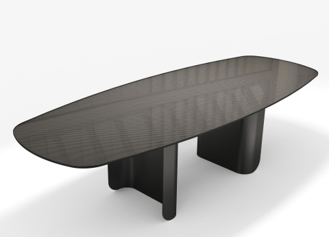 Stół Carbon Space BECZKA WERSJA B