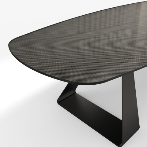 Stół Carbon Space BECZKA WERSJA D