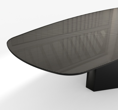Stół Carbon Space BECZKA WERSJA C