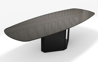 Stół Carbon Space BECZKA WERSJA C