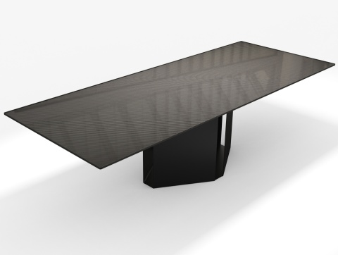 Stół Carbon Space PROSTOKĄTNY WERSJA C