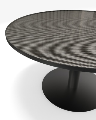 Stolik Kawowy Carbon Space OKRĄGŁY 100cm