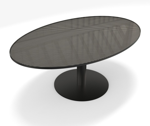 Stolik Kawowy Carbon Space OWAL